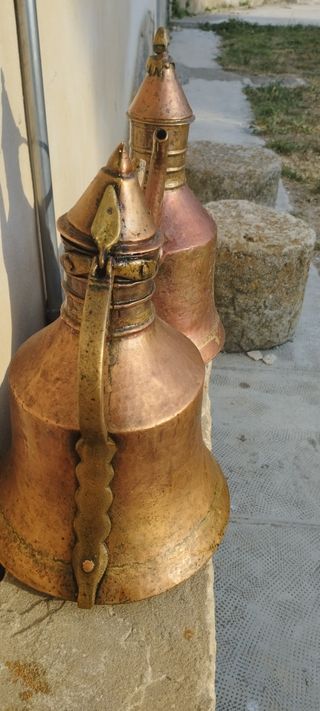 Teiere antiche in rame