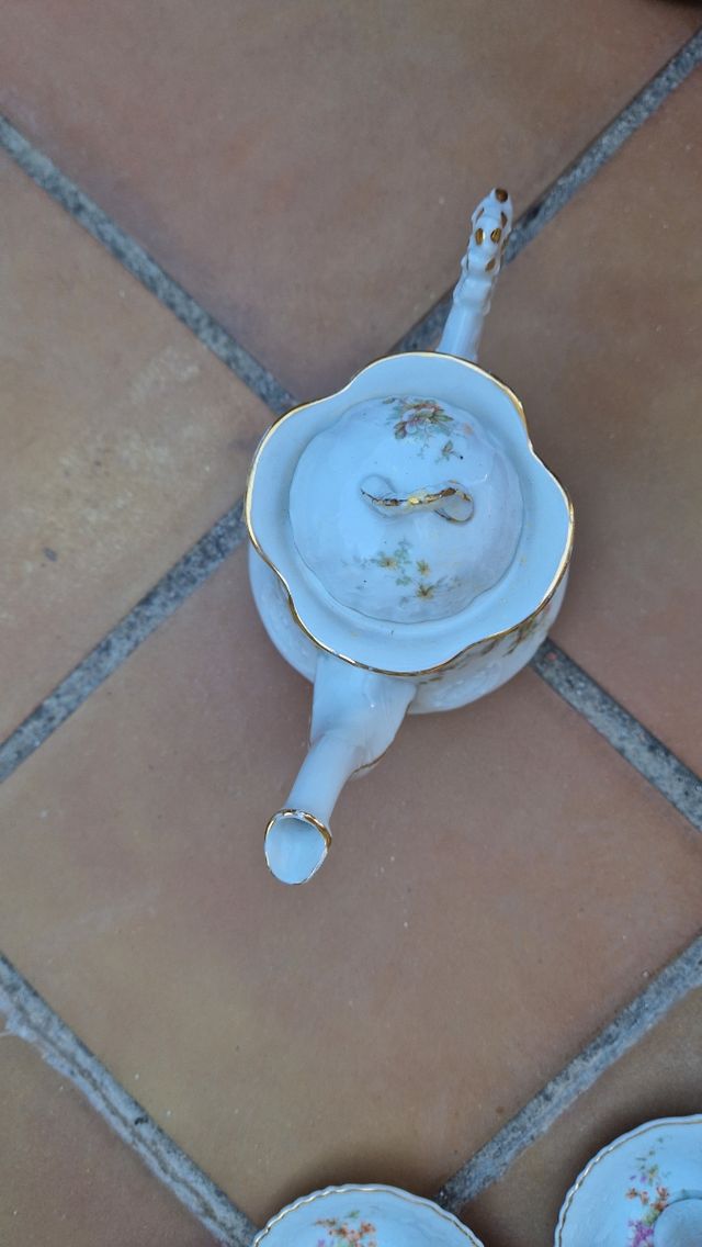 juego de te porcelana