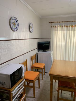 Mesa madera de roble extensible