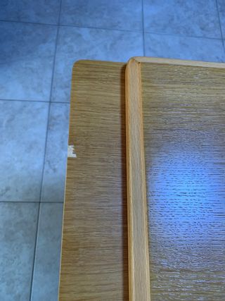 Mesa madera de roble extensible