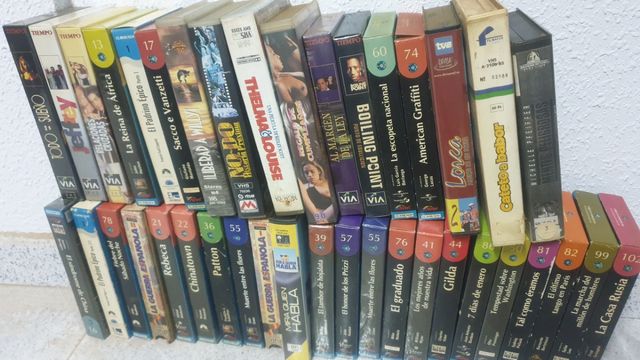 Lote Cintas Video VHS