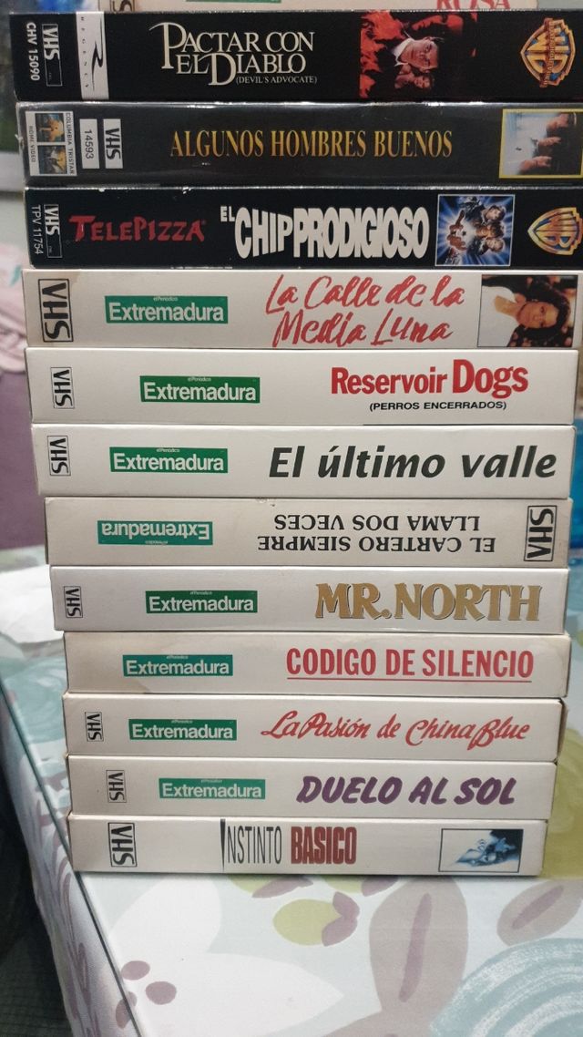 Lote Cintas Video VHS