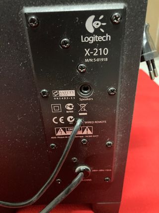 Altoparlanti PC Logitech speakers + subwoofer