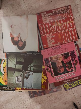 pack de 22 vinilos antiguos