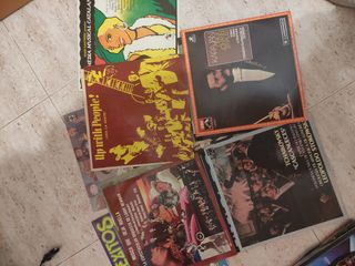 pack de 22 vinilos antiguos