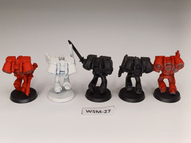 WSM-27 5 Space Marines Firstborn Assault Squad