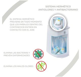 Contenedor de pañales