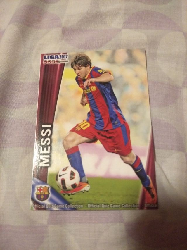 Cromos Messi