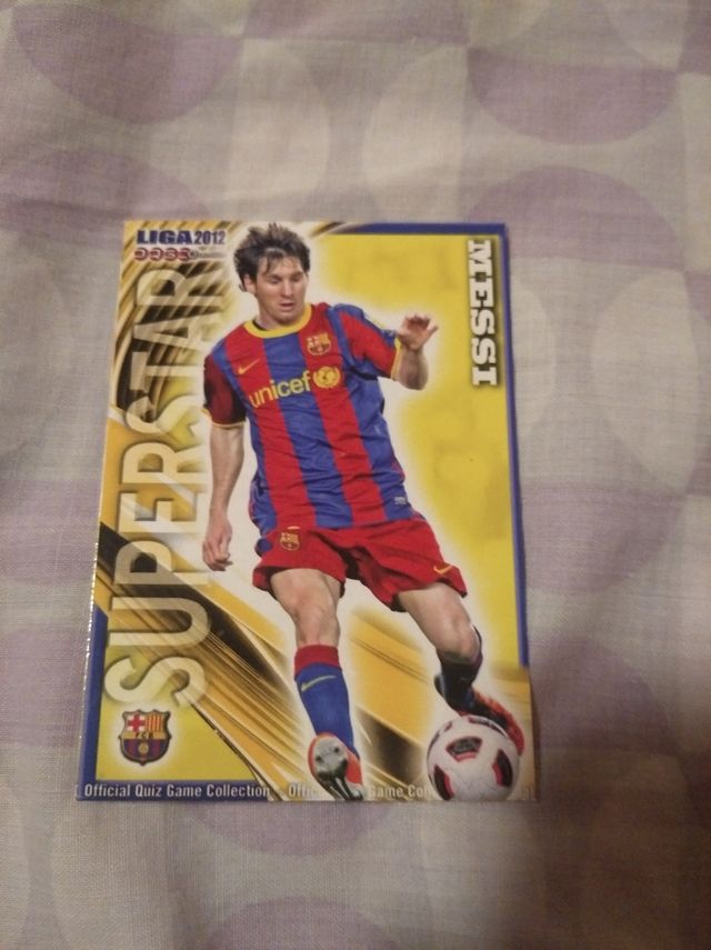 Cromos Messi