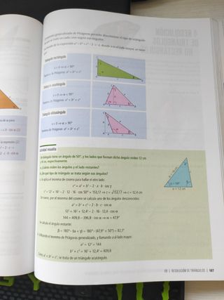 Libro Matemáticas academicas 4° Eso..