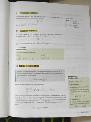 Libro Matemáticas academicas 4° Eso..