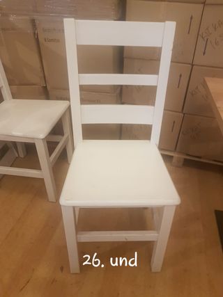 SILLAS MADERA MACIZA HOSTELERIA, BAR