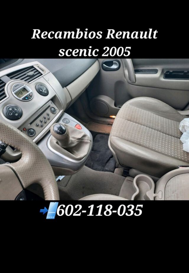 Recambios Renault scenic 2005