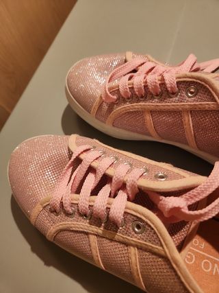Zapatillas rosas talla 40