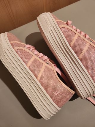 Zapatillas rosas talla 40