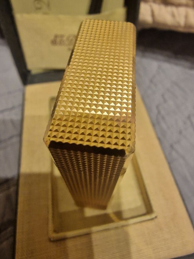 ENCENDEDOR DUPONT DE ORO - Años 80