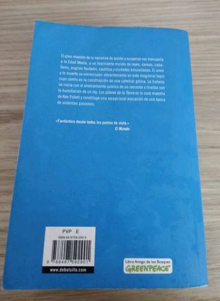 Libro "Los Pilares de la Tierra"