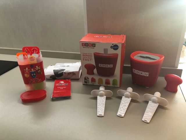 Heladera para helados Zoku + kit
