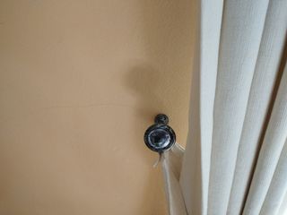 Cama de forja con dosel