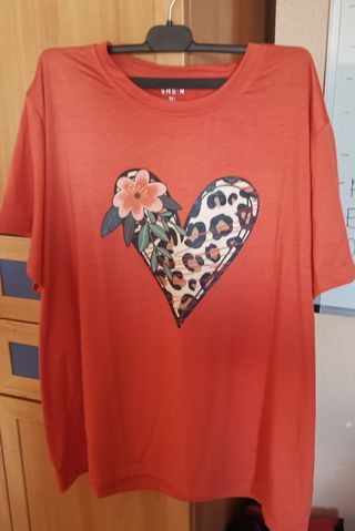 Camiseta señora talla 3XL de Shein