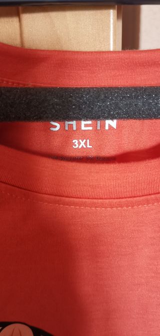 Camiseta señora talla 3XL de Shein