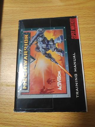 Manual SNES mechwarrior