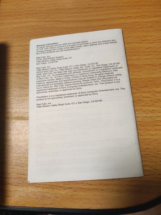 PS2 GameShark manual