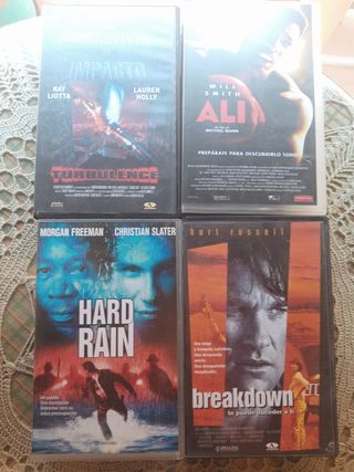 16 Películas VHS de los 80 y 90. Pinocho. Chacal