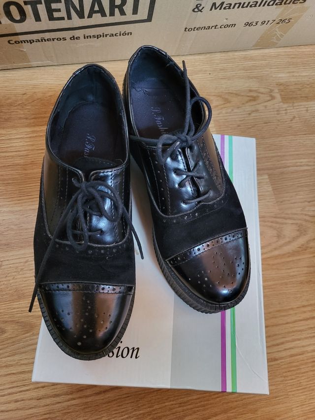 Zapatos con plataforma 