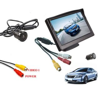 KIT RETROMARCIA MONITOR 4.3" CON TELECAMERA A COLO
