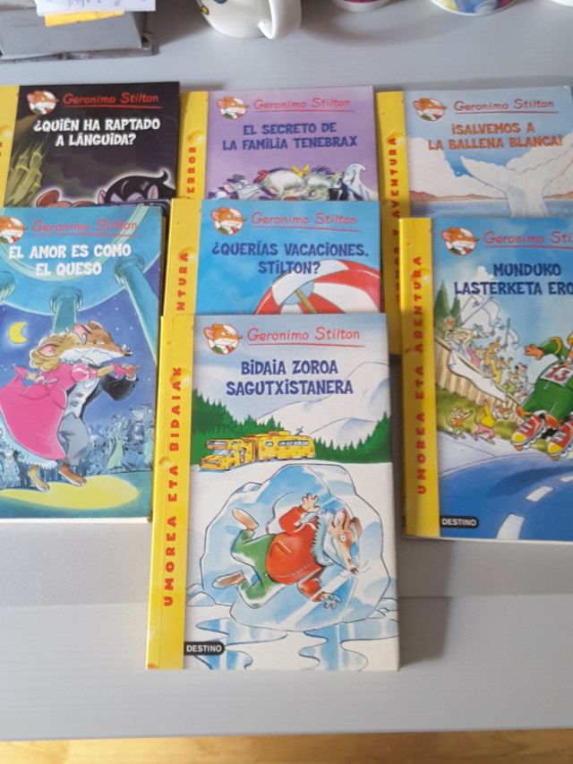Colección de libros de Gerónimo Stilton