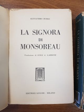 Libri collana Alessandro Dumas