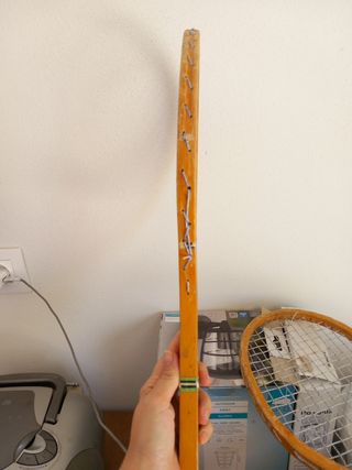 Raquetas madera antiguas