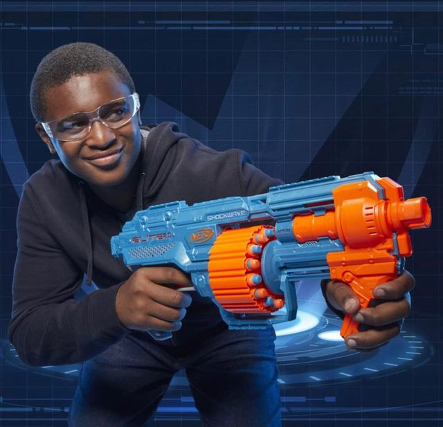 Lanzador Nerf Elite 2.0 Shockwave RD-15