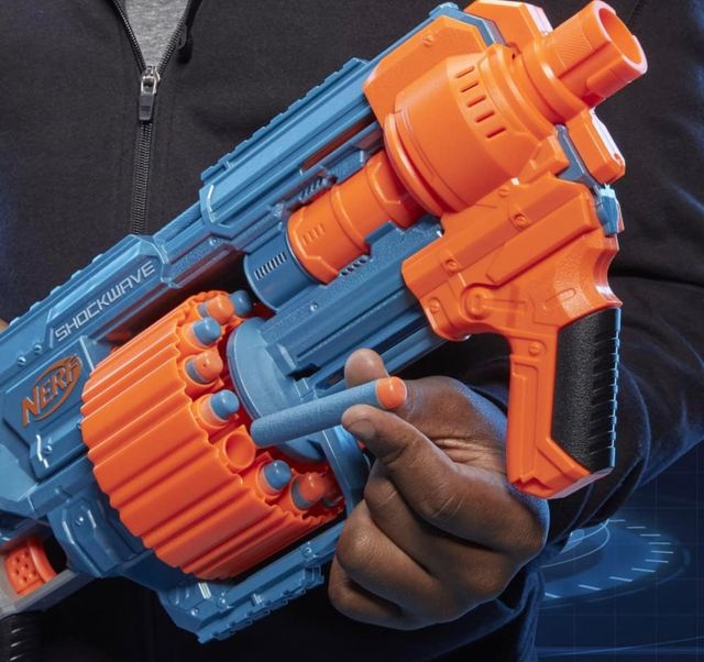 Lanzador Nerf Elite 2.0 Shockwave RD-15