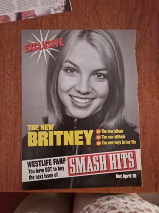 Artículo, smash hits, Britney spears