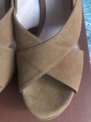 sandalias piel de Joni