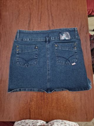 mini Falda vaquera