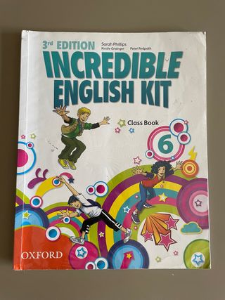 Libro escolar Incredible English Kit Oxford 6°prim