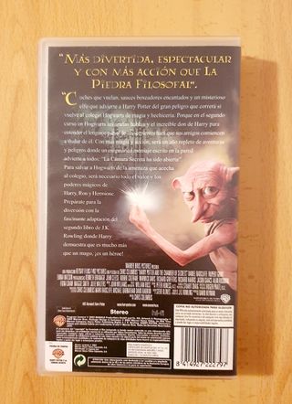 Harry Potter y la Camara Secreta VHS
