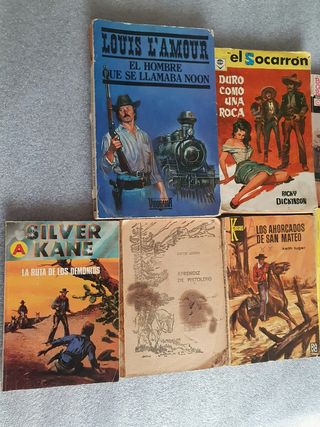 Lote Novelas varias Keith Luger,Silver...