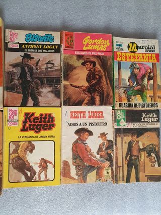 Lote Novelas varias Keith Luger,Silver...
