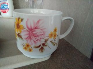 Tazza vintage da caffelatte, thè