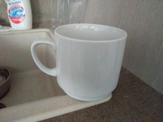 Tazza vintage da caffelatte, thè