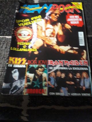 Revista Heavy rock número 182