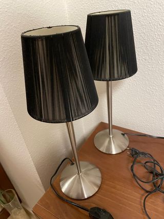 Lampara dormitorio y apliques