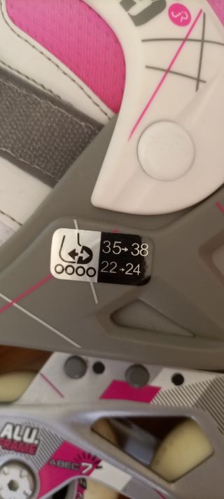 Roller bambina fit5 Decathlon