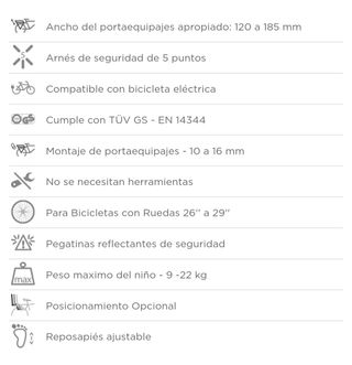 Silla portabebe Polisport guppy Maxi cfs