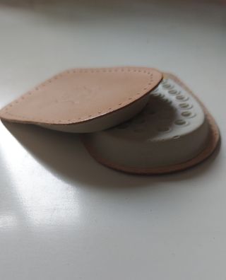 set 2 plantilla talon zapatos piel