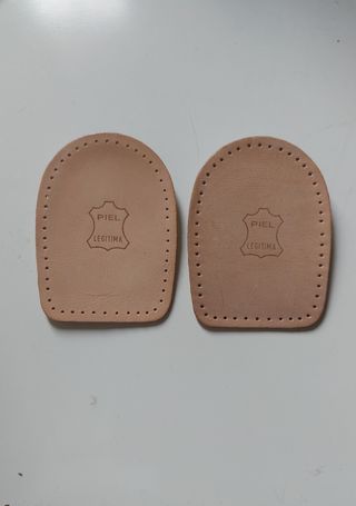 set 2 plantilla talon zapatos piel